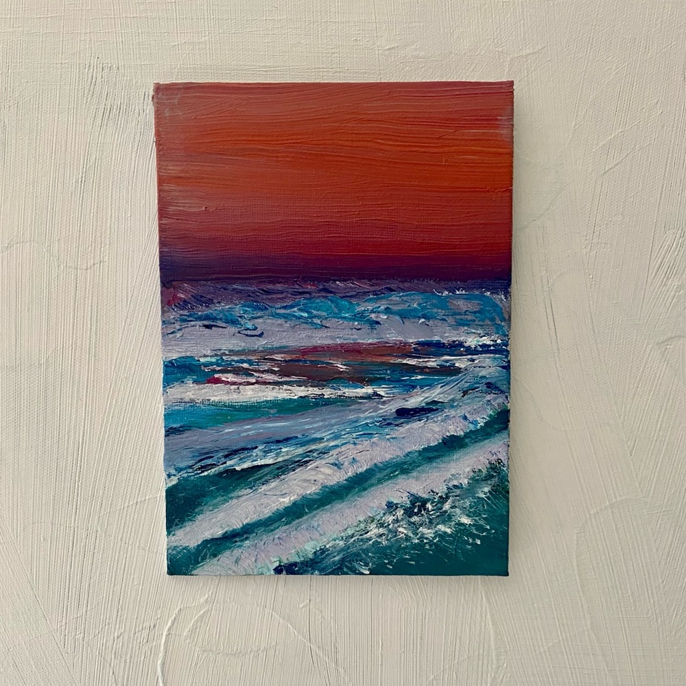 Original oil painting.